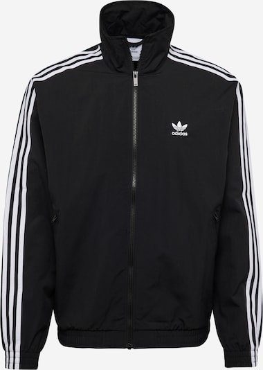 ADIDAS ORIGINALS Prijelazna jakna u crna / bijela, Pregled proizvoda