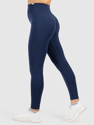 Skinny Pantalon 'Amaze Scrunch' Smilodox en bleu