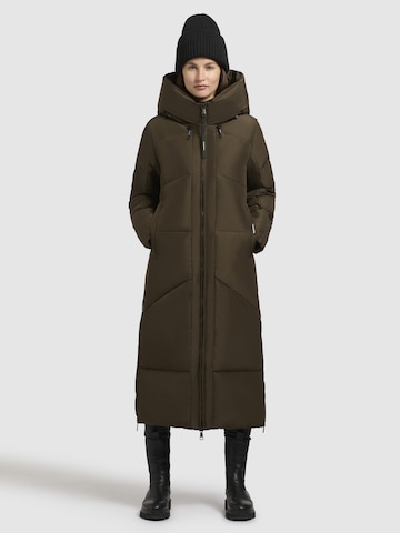 khujo - Casaco de inverno ' PRAYCE ' em verde