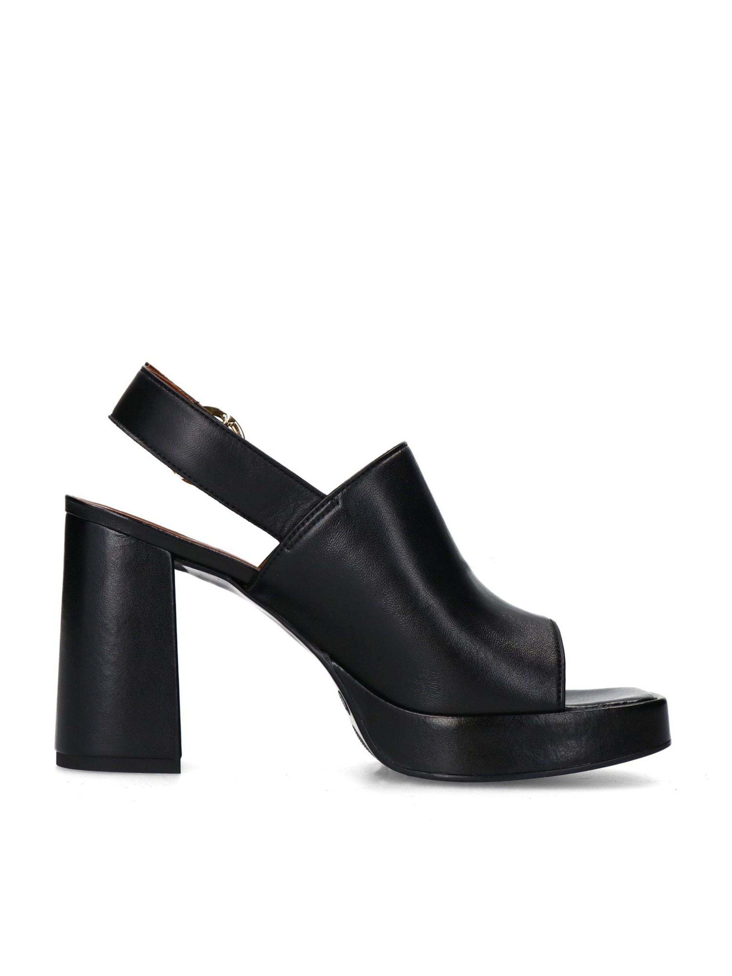 Sandales à lanières SACHA en noir