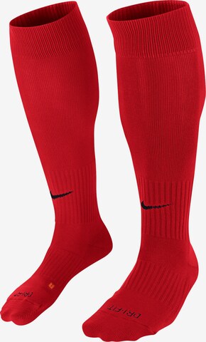 NIKE Soccer Socks in Red: front