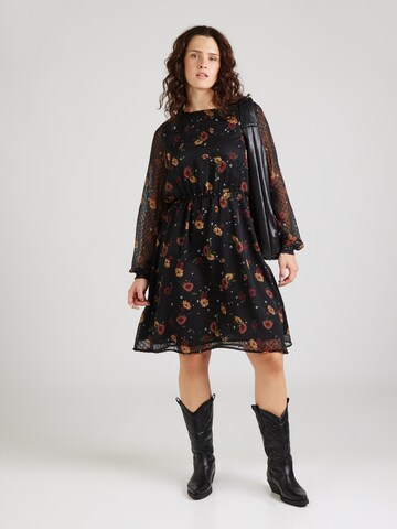 ONLY Carmakoma - Vestido 'CARELIZA' en negro: frente
