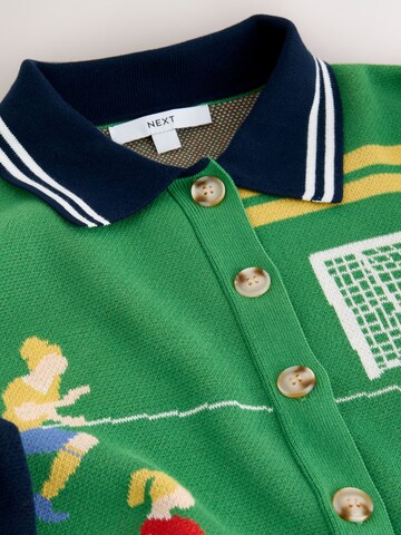 Next Gebreid vest in Groen