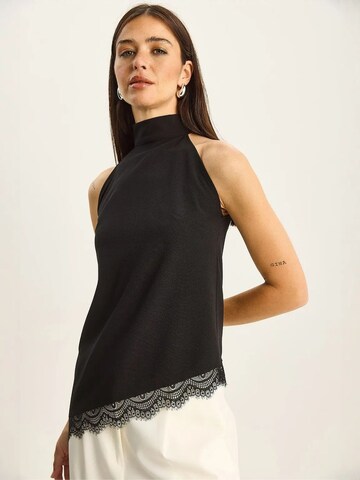 Camicia da donna di Bianco Lucci in nero