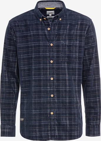 CAMEL ACTIVE Regular fit Button Up Shirt in Blue: front