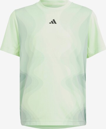 T-Shirt fonctionnel ADIDAS PERFORMANCE en vert : devant