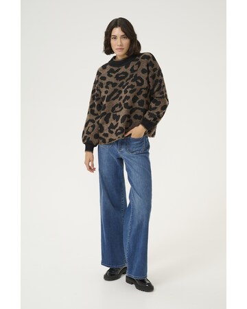 Pull-over 'Wilma' Kaffe en marron