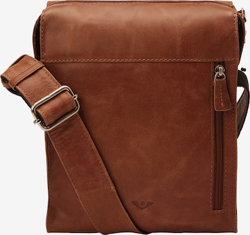 VOi Crossbody Bag 'City Cowboy Clark' in Brown: front