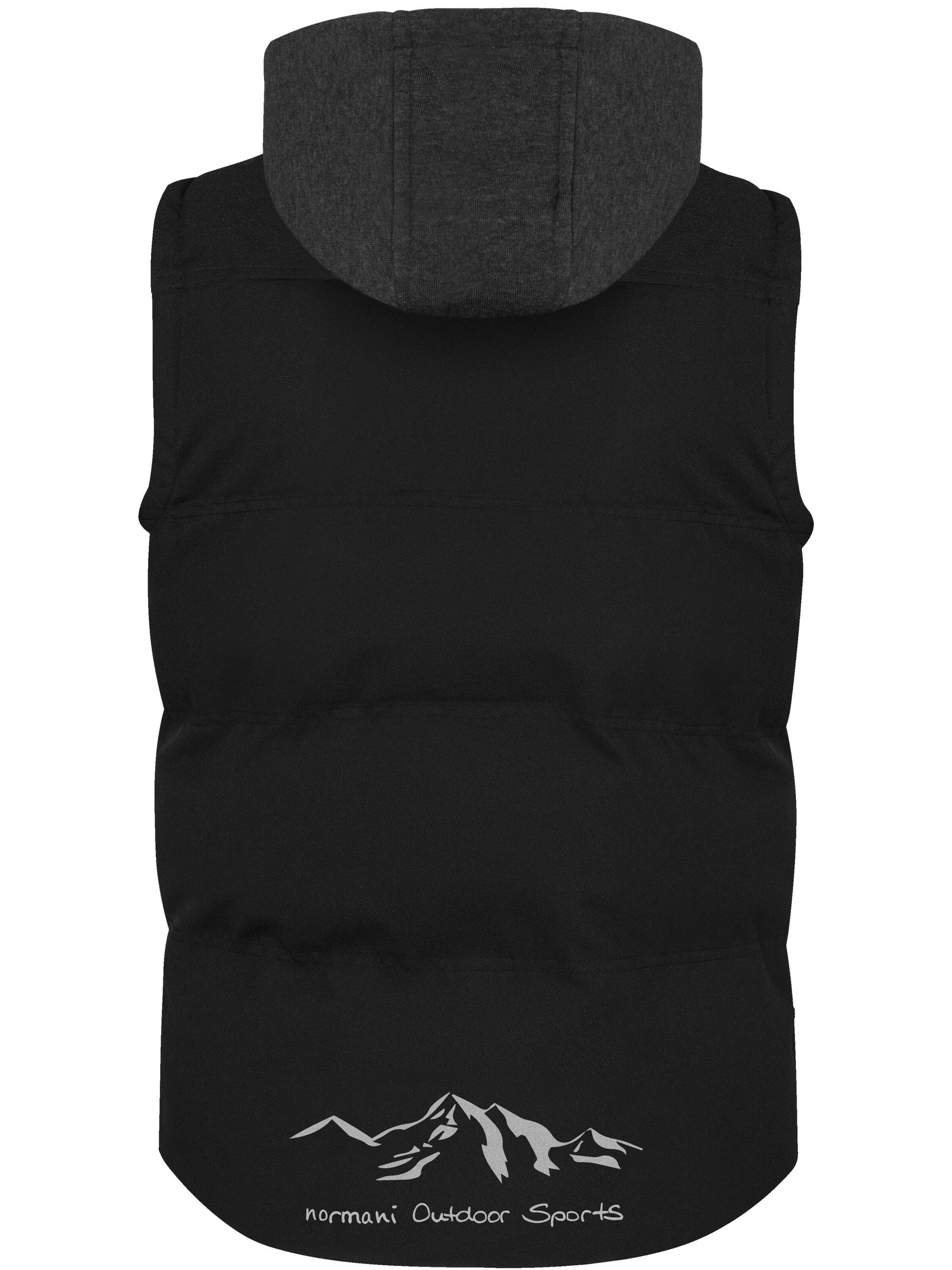 Gilet de sport 'Skien' normani en noir