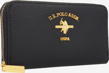 U.S. POLO ASSN. Portemonnaie 'Stanford' in Schwarz