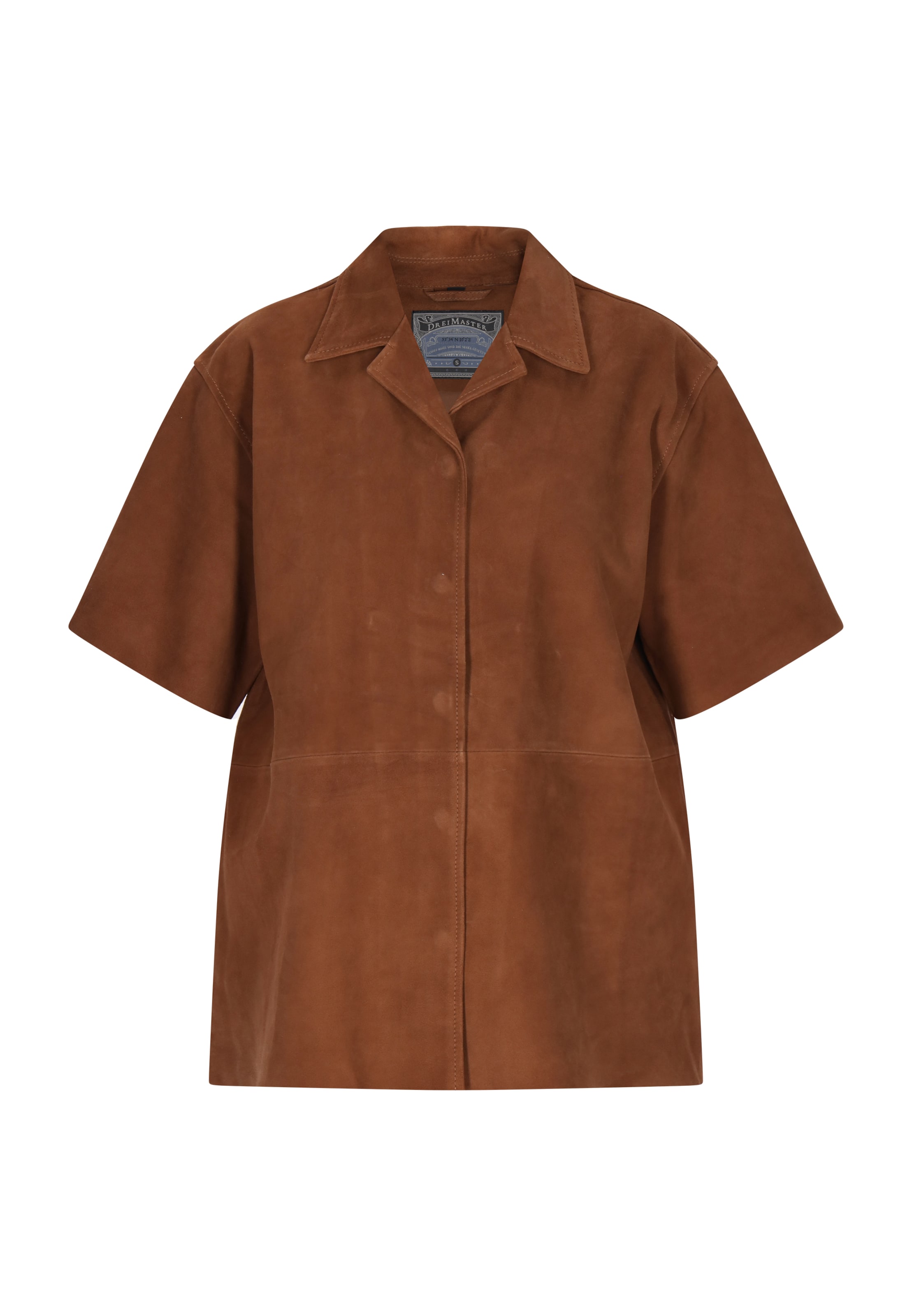 DreiMaster Vintage Blúzka - Hnedá: predná strana