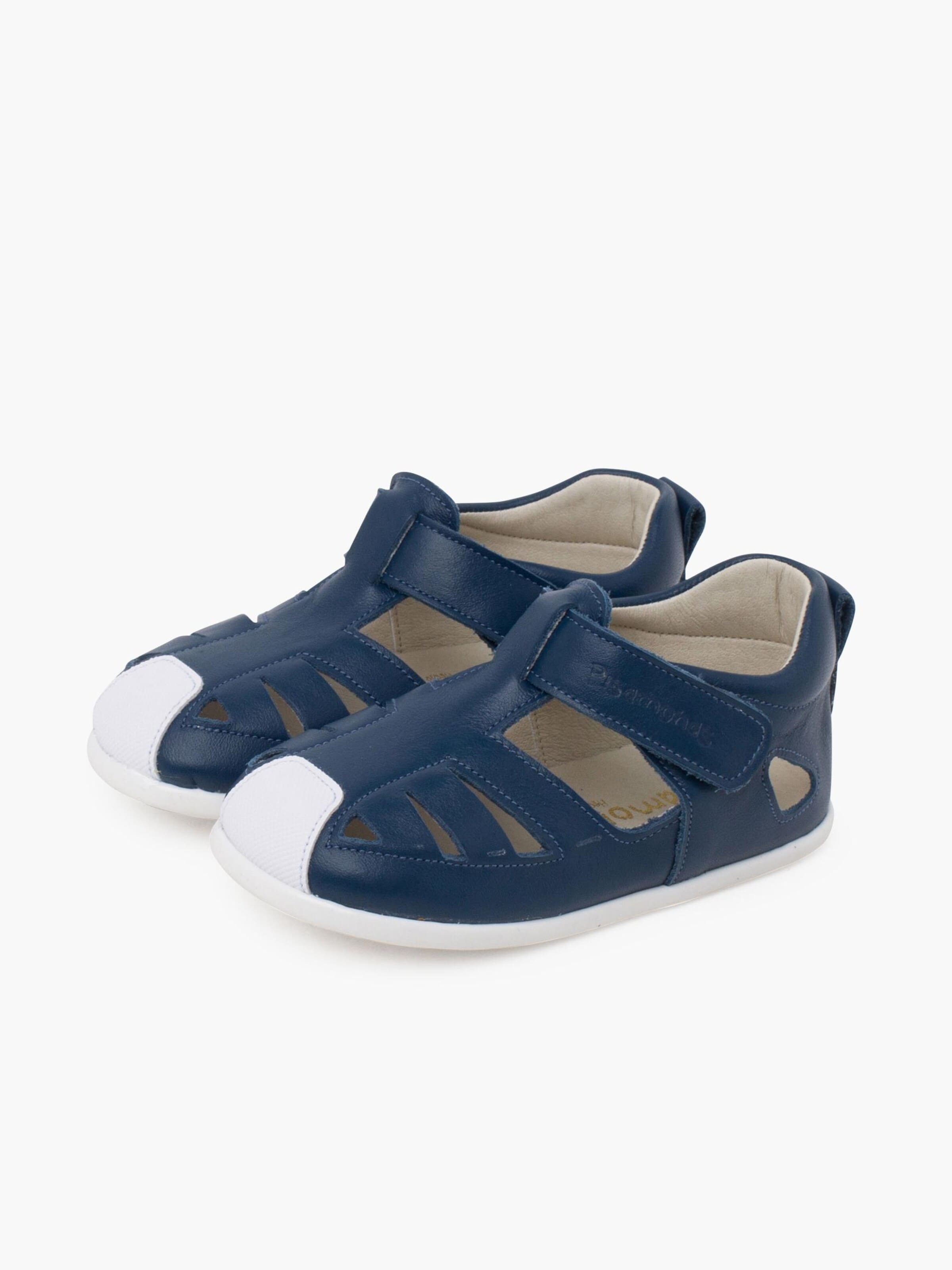 Pisamonas First-Step Shoes in Blue