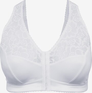 SHEEGO Bra in White: front