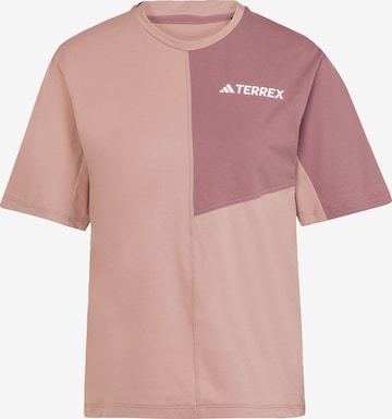 ADIDAS TERREX Funktionsshirt in Pink: Vorderseite