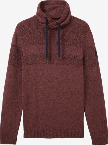 Pullover di TOM TAILOR in rosso: frontale