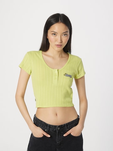 Maglietta 'ALINA' di Obey in verde: frontale