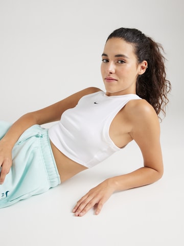 Nike Sportswear Top 'ESSENTIAL' in White: front