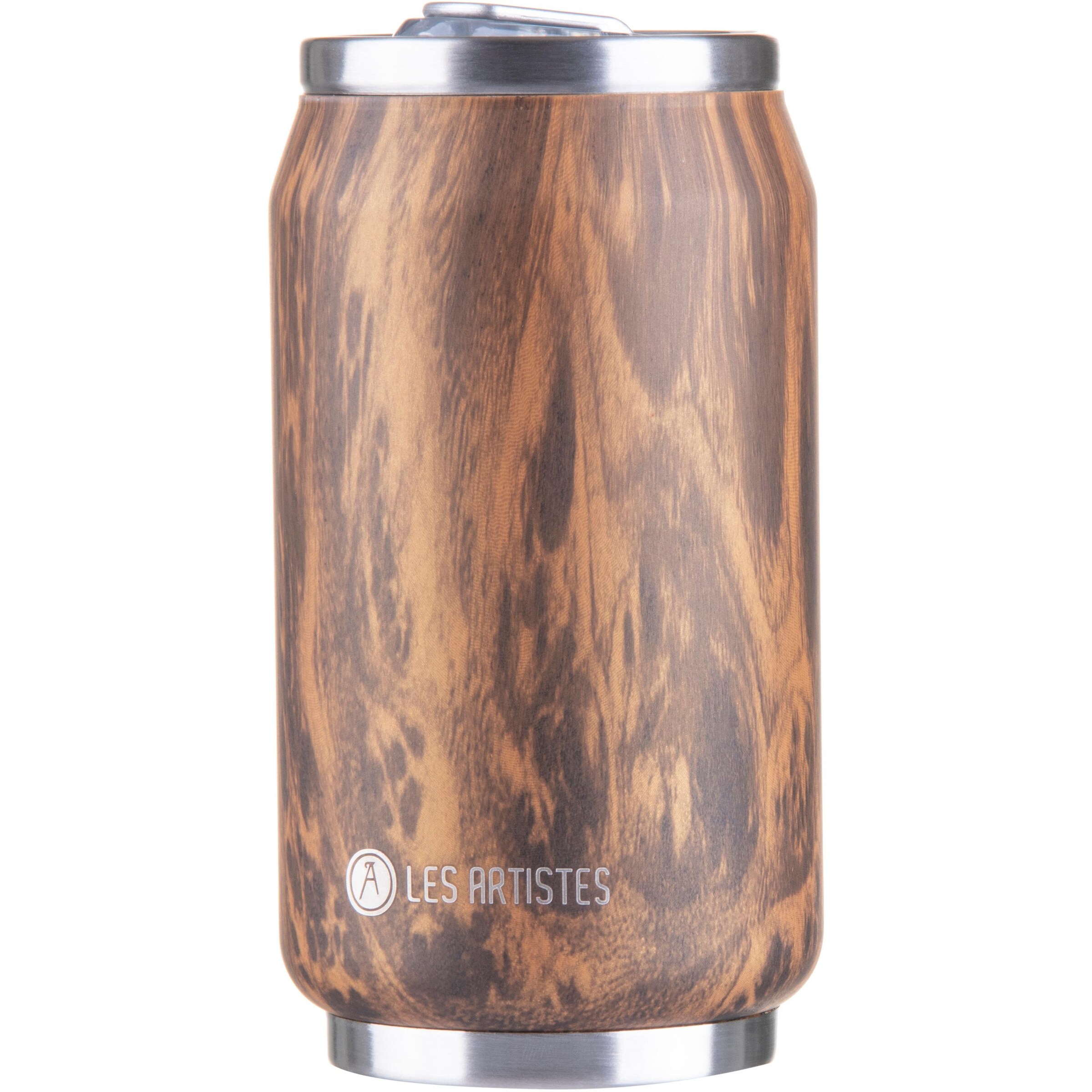 Les Artistes Drinking Bottle in Brown: front