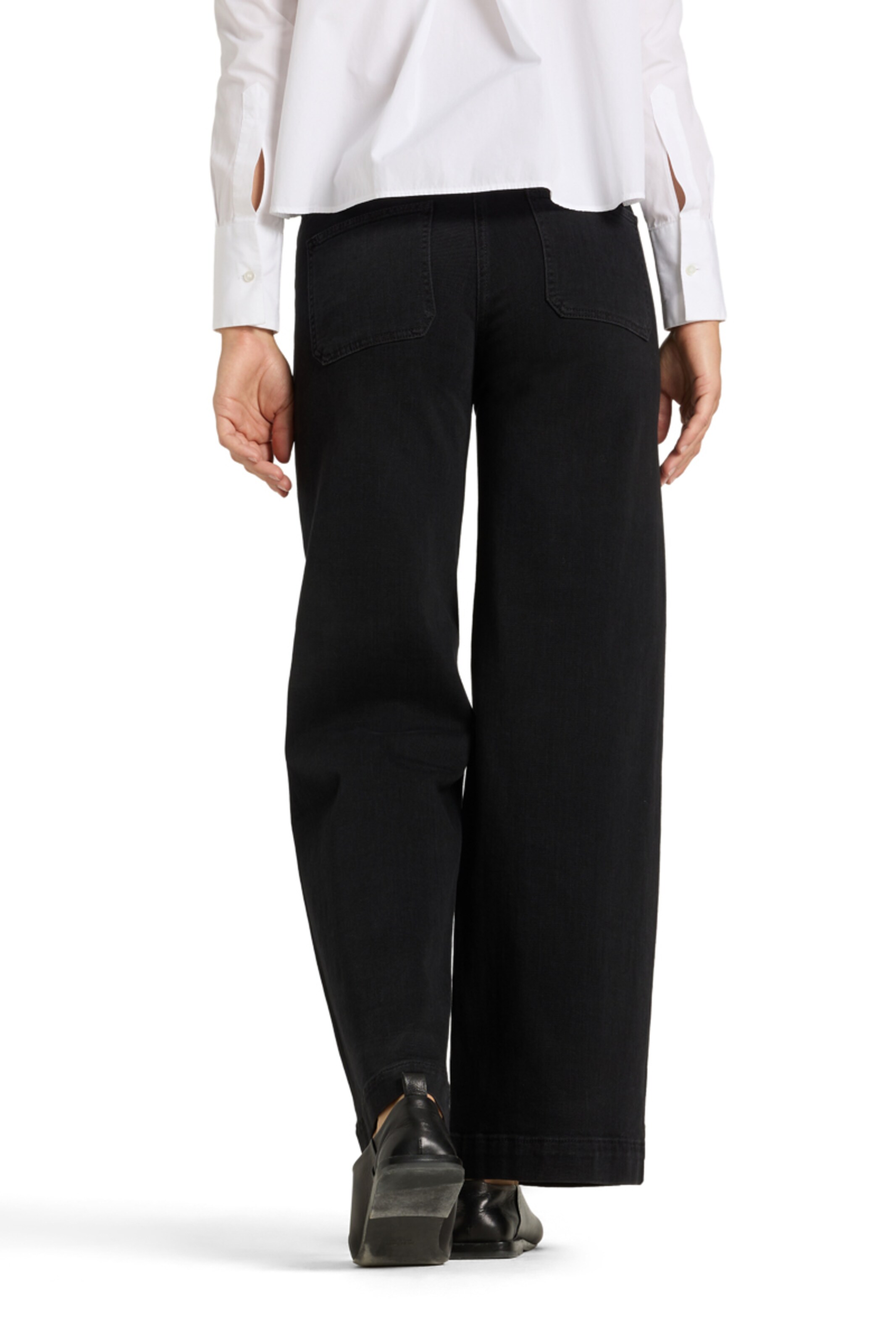 Wide Leg Jean ' Ada' Cambio en noir