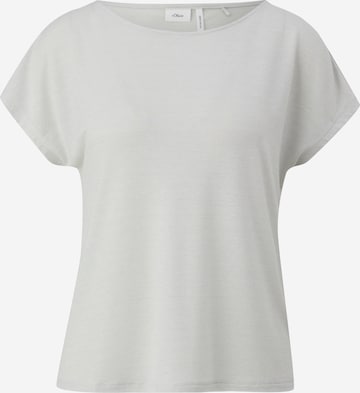 T-shirt s.Oliver BLACK LABEL en beige : devant