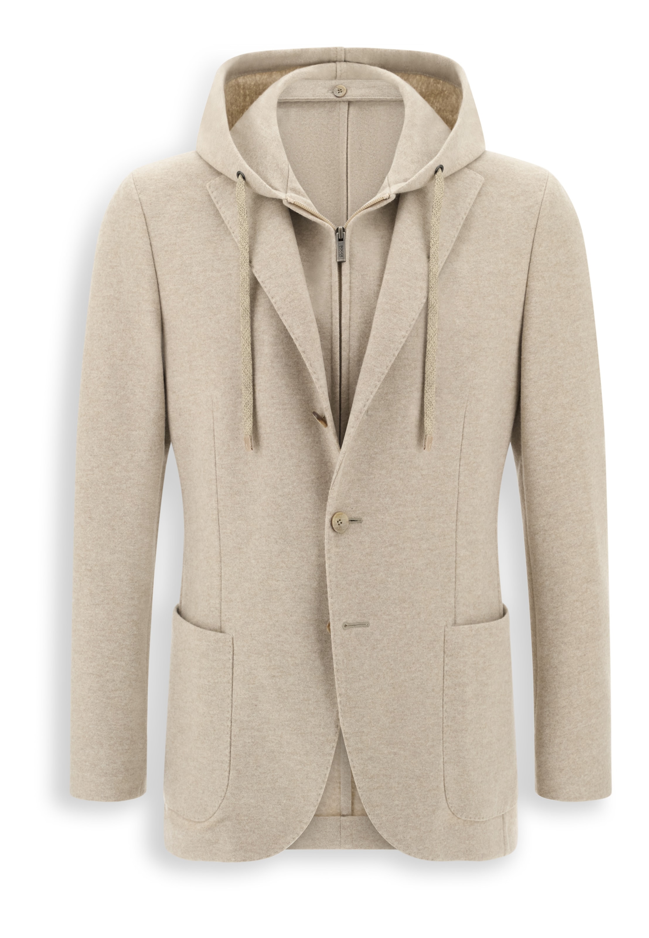 Boggi Milano Regular fit Colbert in Wit: voorkant