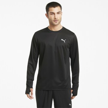 PUMA Functioneel shirt in Zwart: voorkant