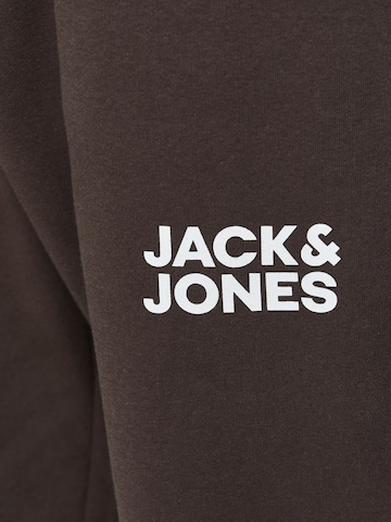 JACK & JONES Tapered Sporthose in Braun