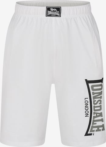 Pantaloni 'Jam' di LONSDALE in bianco: frontale
