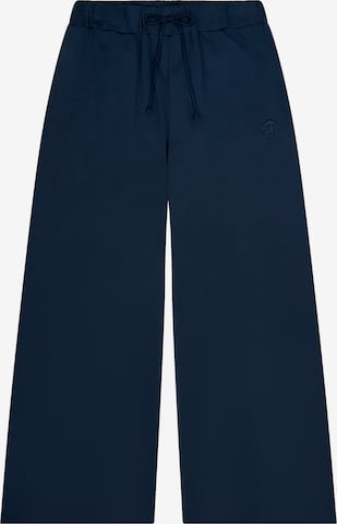 SCHIESSER Pajama Pants ' SCHIESSER 150 YEARS ' in Blue: front