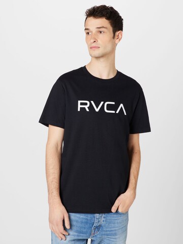 RVCA Tričko – černá: přední strana