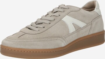 Garment Project Sneakers laag 'Liga' in Beige: voorkant