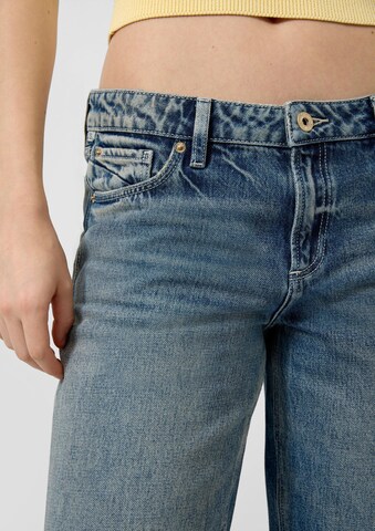 QS Wide leg Jeans 'Catie' in Blue