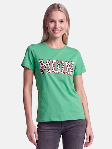 salzhaut Shirt 'Steentje - Moin' in Groen: voorkant