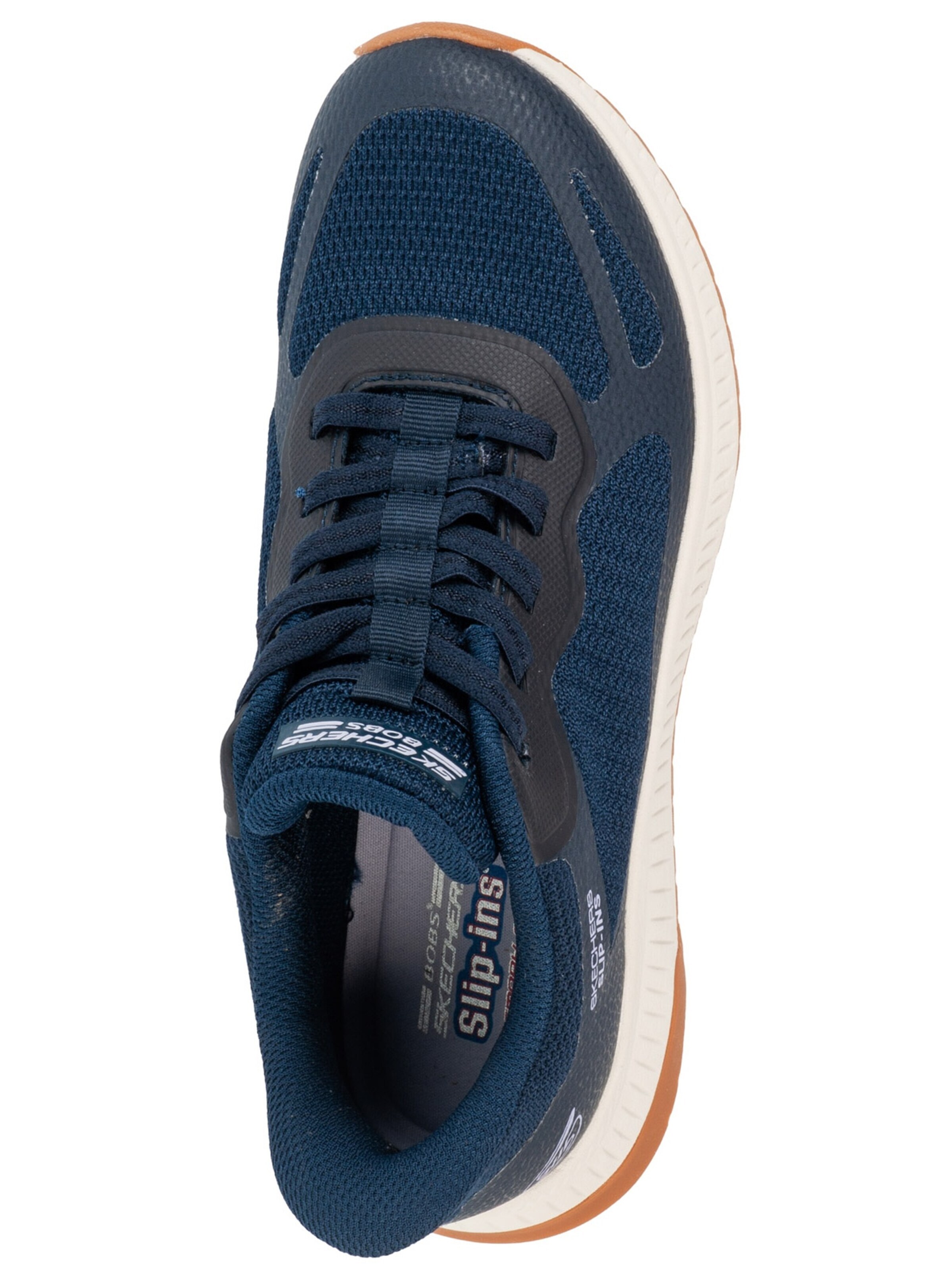 SKECHERS Sneaker low 'Skechers Slip-Ins: Bobs Squad 4 - Staple Look'‌‌‌‌‌‌‌‌‌ in Blau