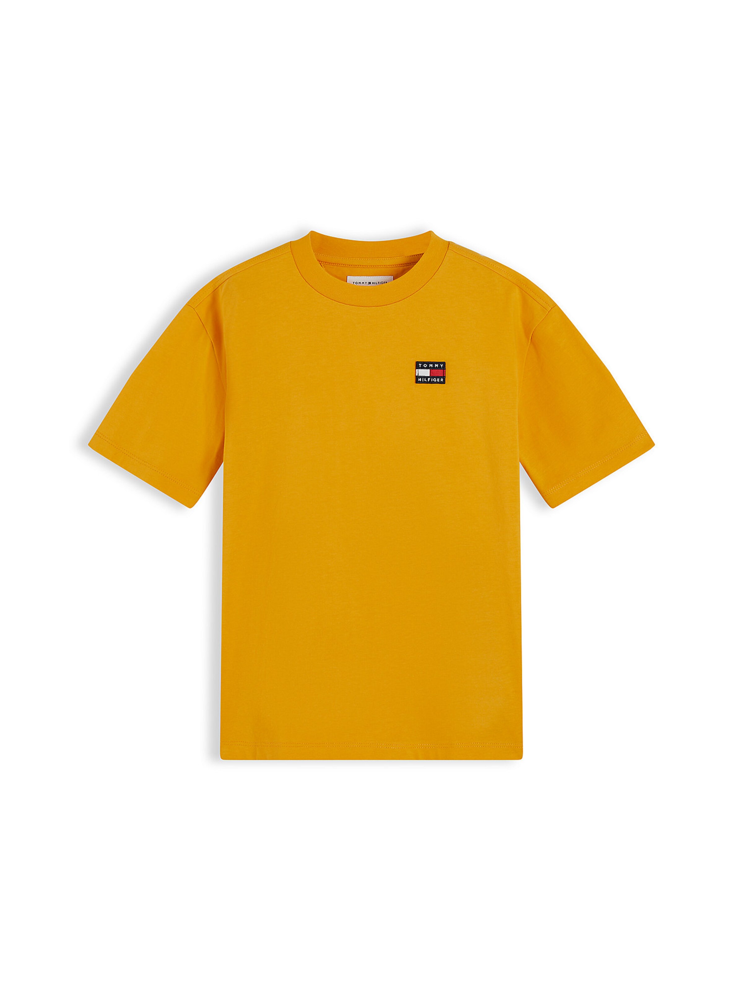 TOMMY HILFIGER Shirt 'Essential' in Yellow: front
