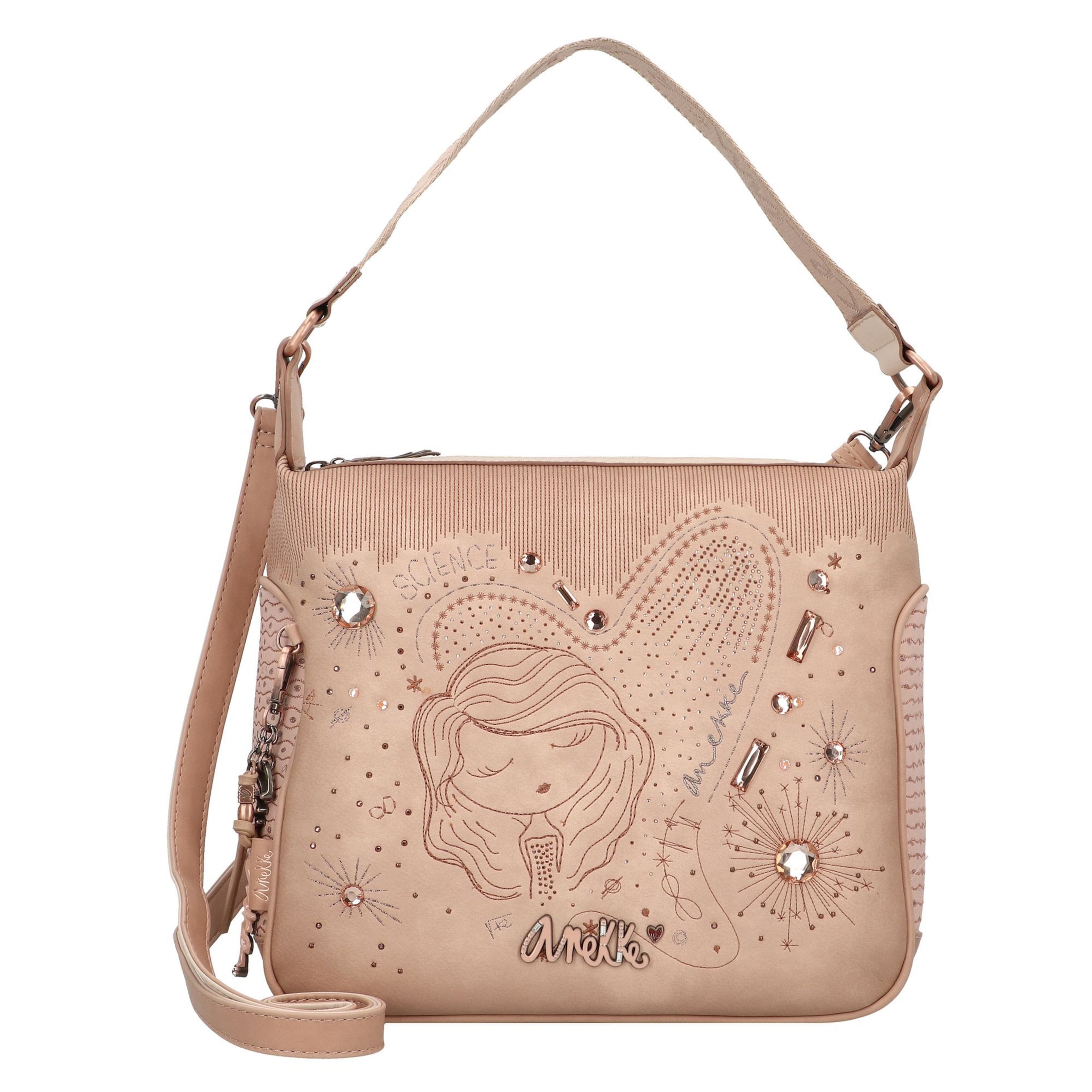 Anekke Schultertasche 'Studio' in Beige: Vorderseite