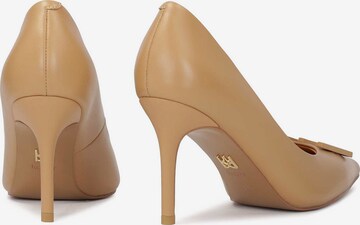 Kazar - Zapatos con plataforma en beige