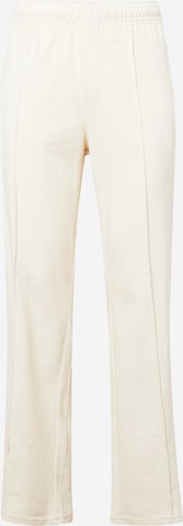 WEEKDAY جينز واسع سراويل 'Ken' بلون أبيض: الأمام