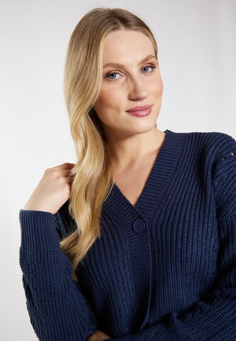 DreiMaster Vintage Knit cardigan in Blue