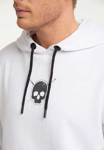 TUFFSKULL Sweatshirt in Weiß