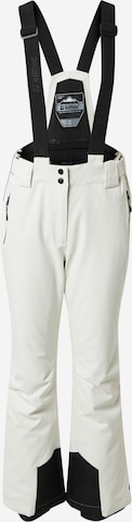 KILLTEC Workout Pants in White: front