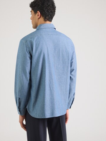 LEVI'S ® Regular fit Button Up Shirt in Blue: back