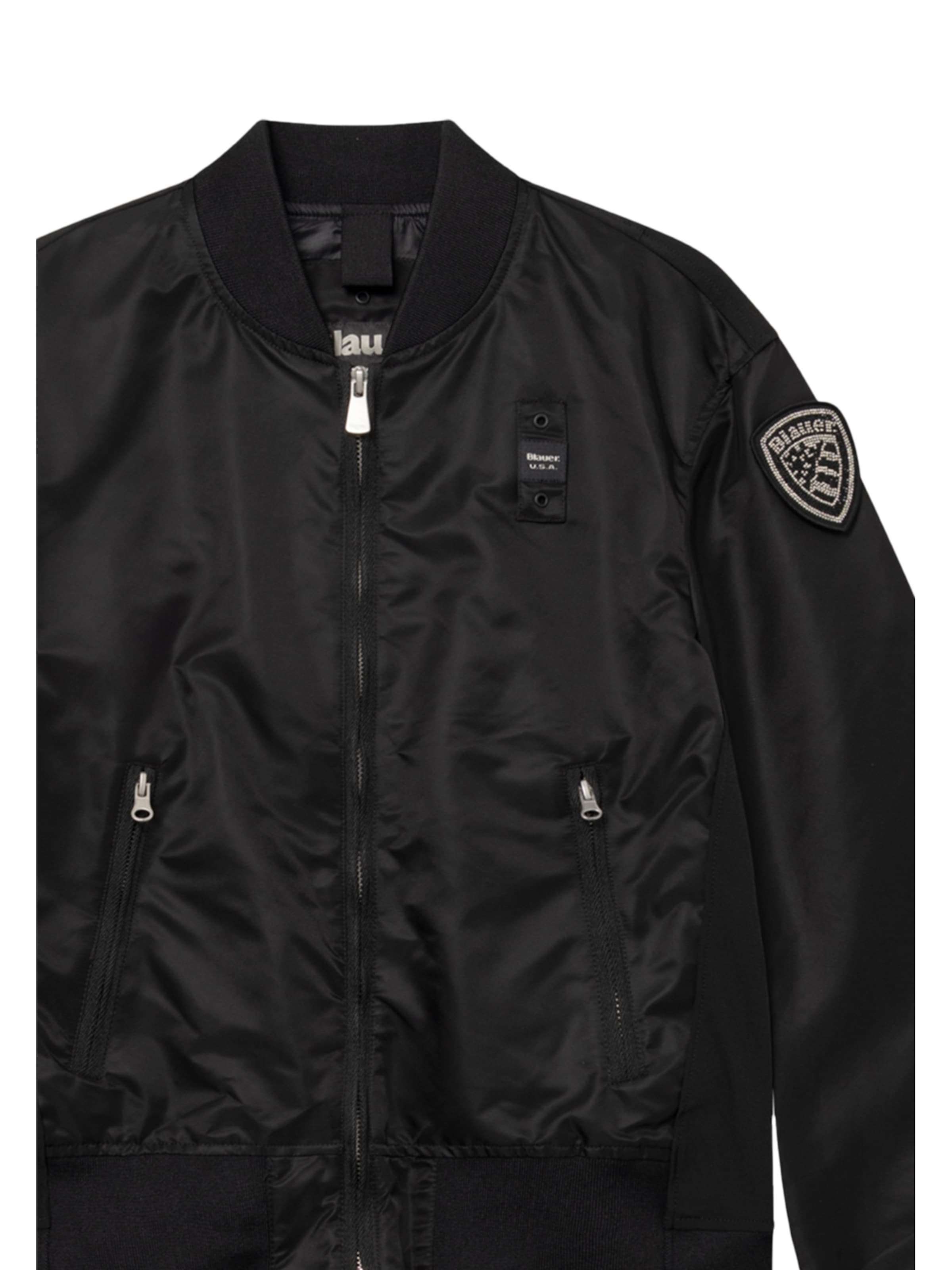 Giacca di mezza stagione ' Laurie ' di Blauer.USA in nero