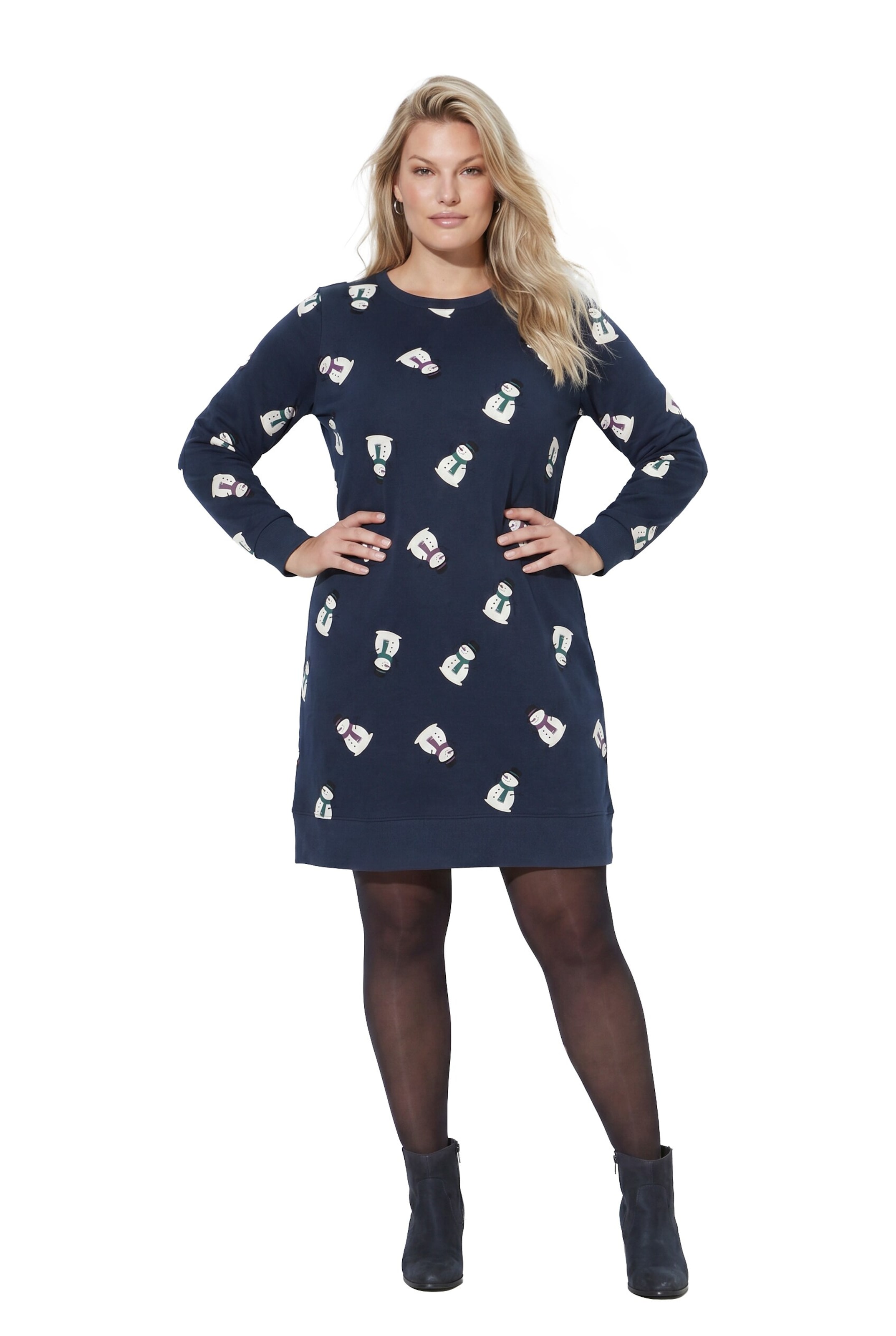 Ulla Popken Dress in Blue