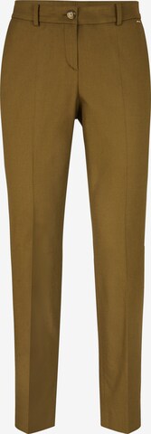 JOOP! Slimfit Pantalon in Groen: voorkant