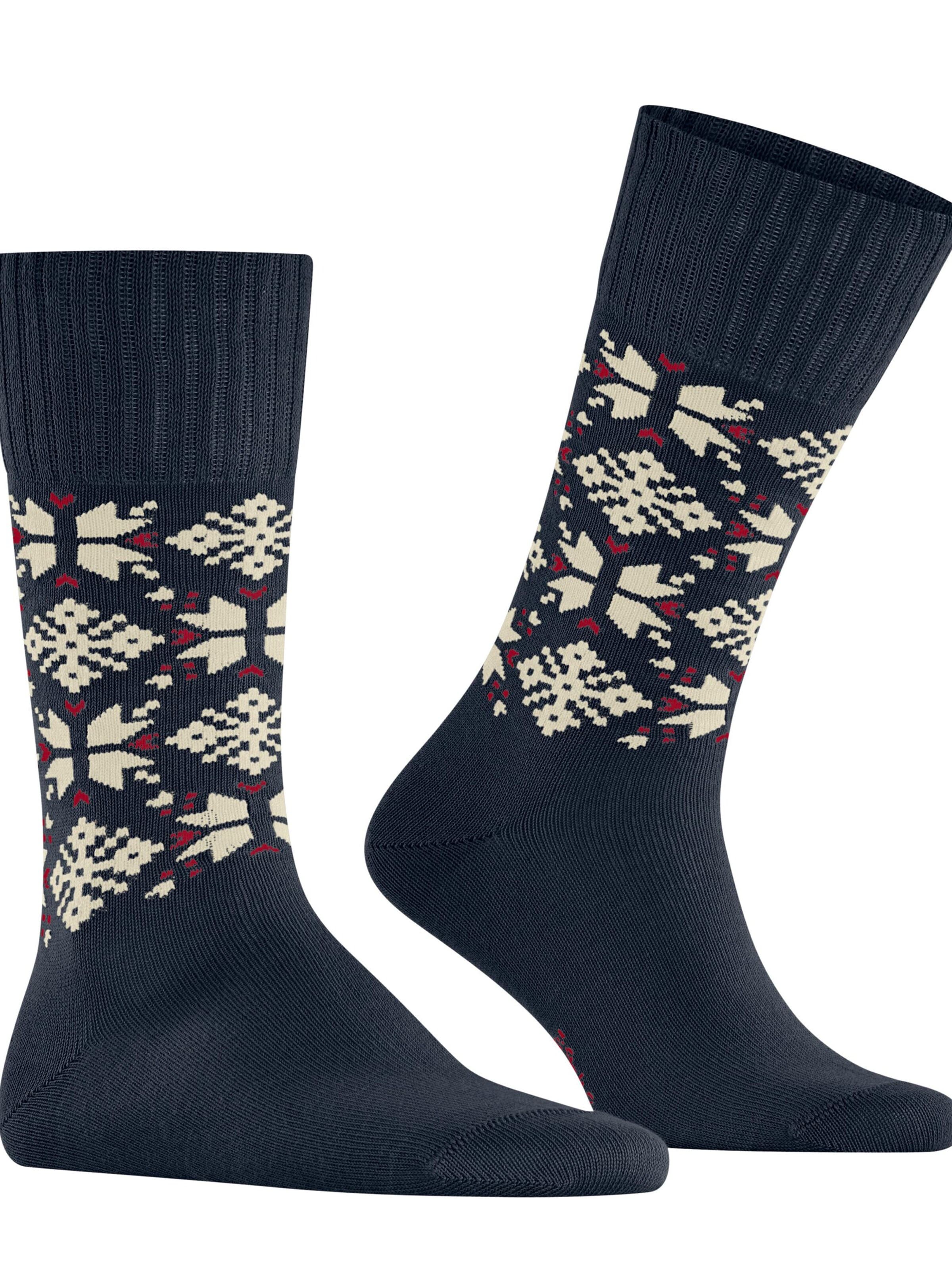 ESPRIT Socks 'Winter Star' in Blue: front