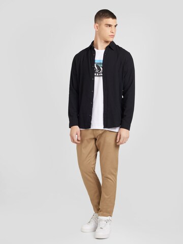 JACK & JONES T-Shirt 'JJPEAK' in Weiß