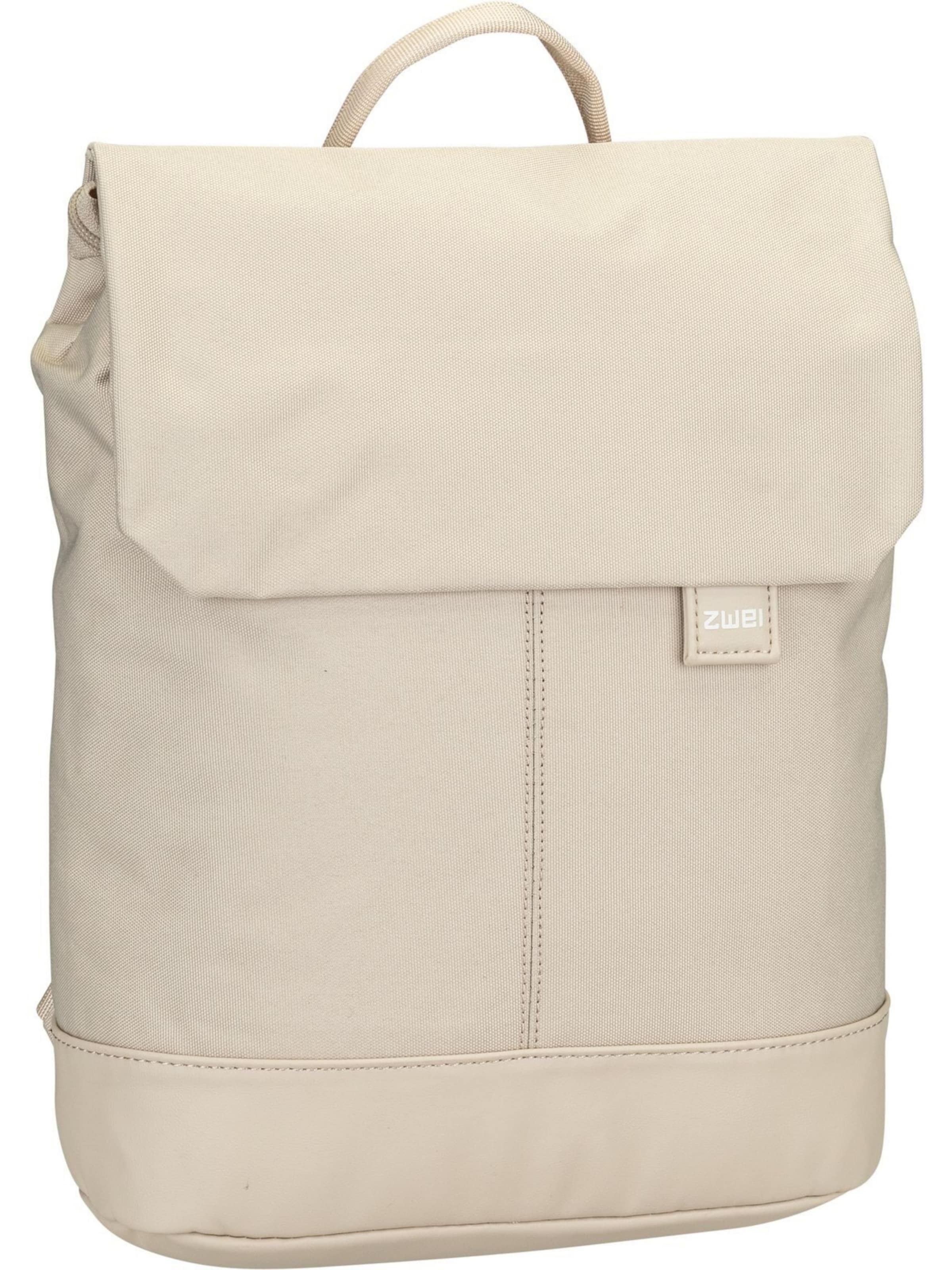 ZWEI Backpack 'Olli' in Beige: front