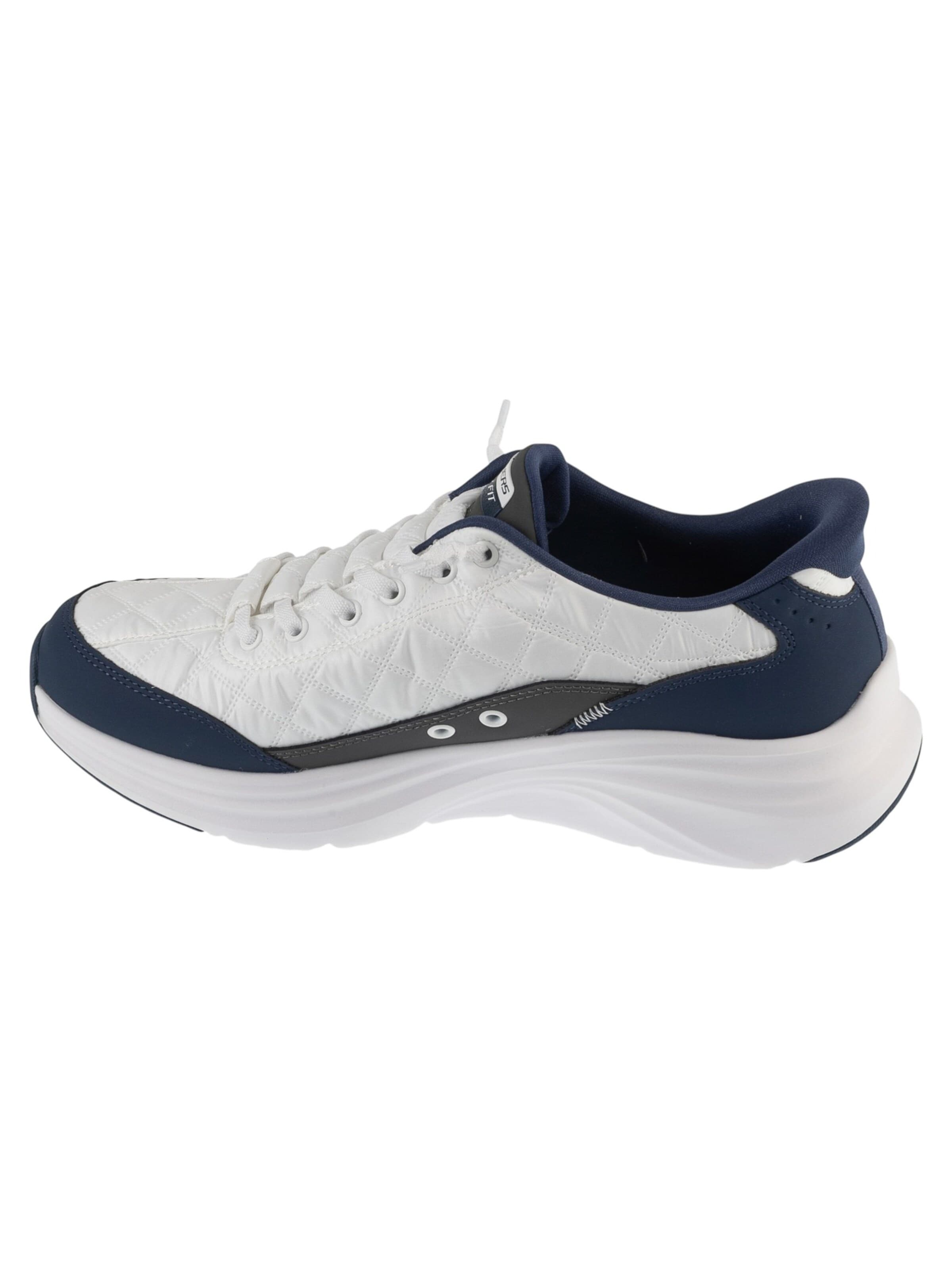 Baskets basses SKECHERS en blanc : devant