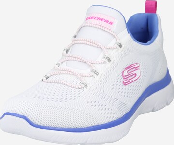 Sneaker low de la SKECHERS pe alb: față